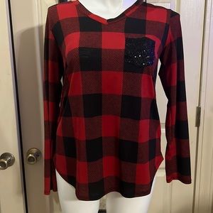 Plaid top by Heimish